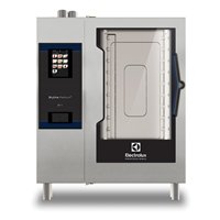 COMBI STEAMER SKYLINE PREMIUM-S, 10x1/1-40GN, GREEN, LINKS DRAAIENDE DEUR, GAS Electrolux Professional